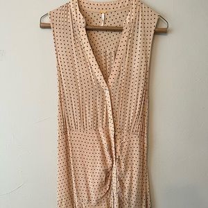 Flattering free people dress- only worn once! Looks like new!